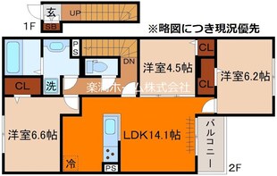 T’s　スクエア　下鴨の物件間取画像